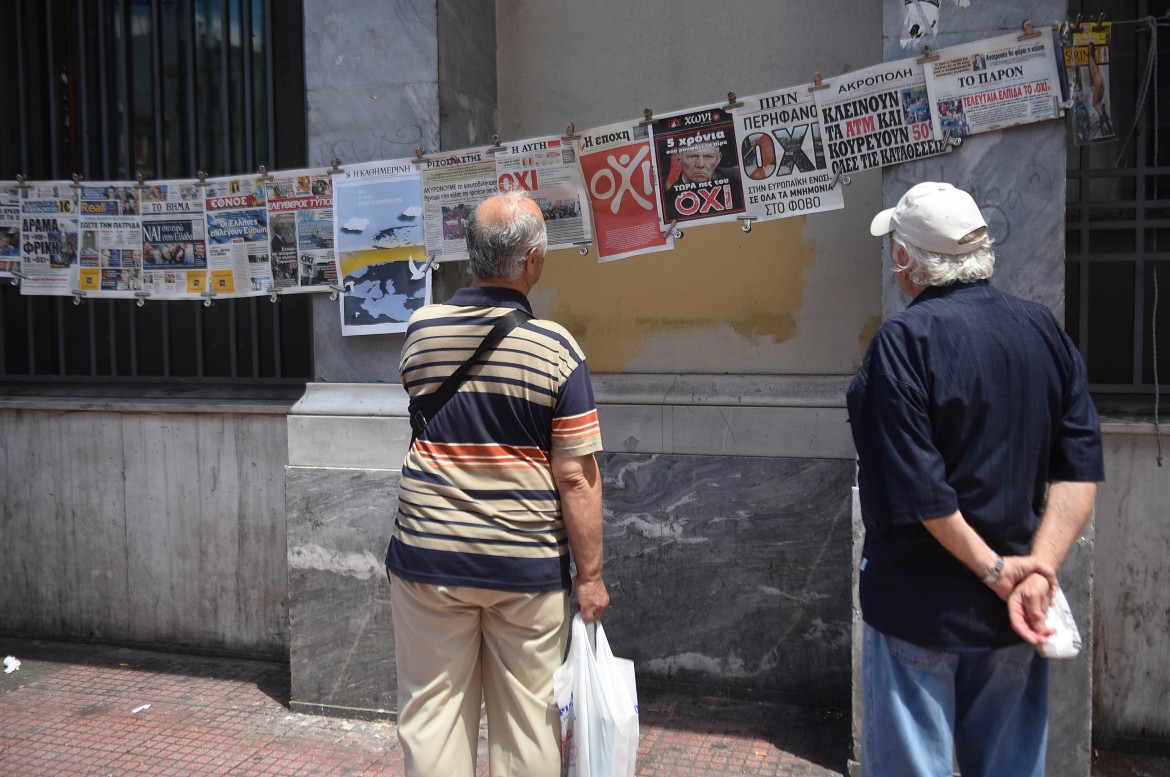 La narrazione sulla Grecia dei media italiani è quella della troika